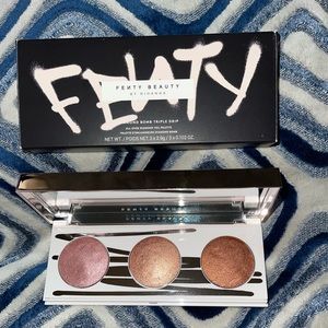 NIB Fenty Beauty Diamond Bomb Triple Drip All Over Diamond Veil Palette